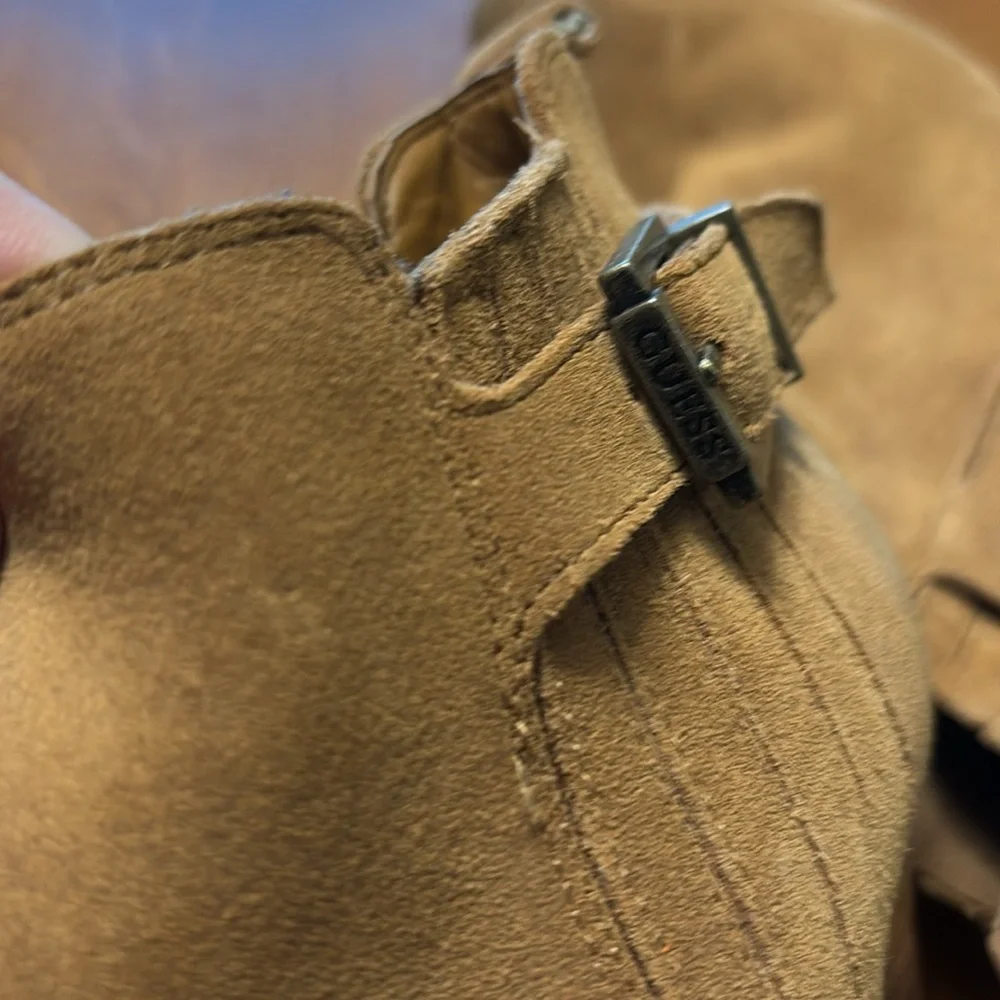 GUESS size 8.5 Tan Ankle Boots for Women